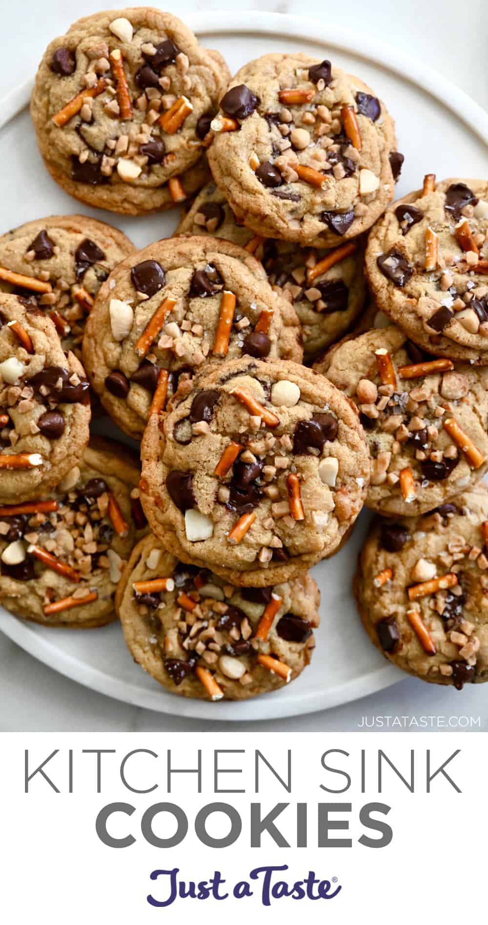 Kitchen Sink Cookies Just a Taste