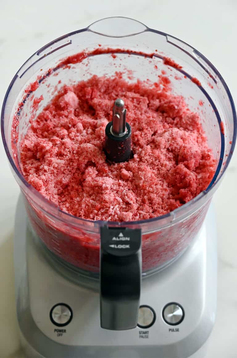 Fruit Shaved Ice (Food Processor) Just a Taste