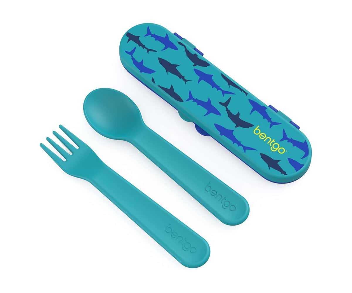 Bentgo fork and spoon with a case.