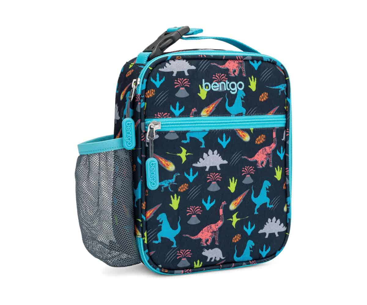 Dinosaur Bentgo insulated lunch bag.