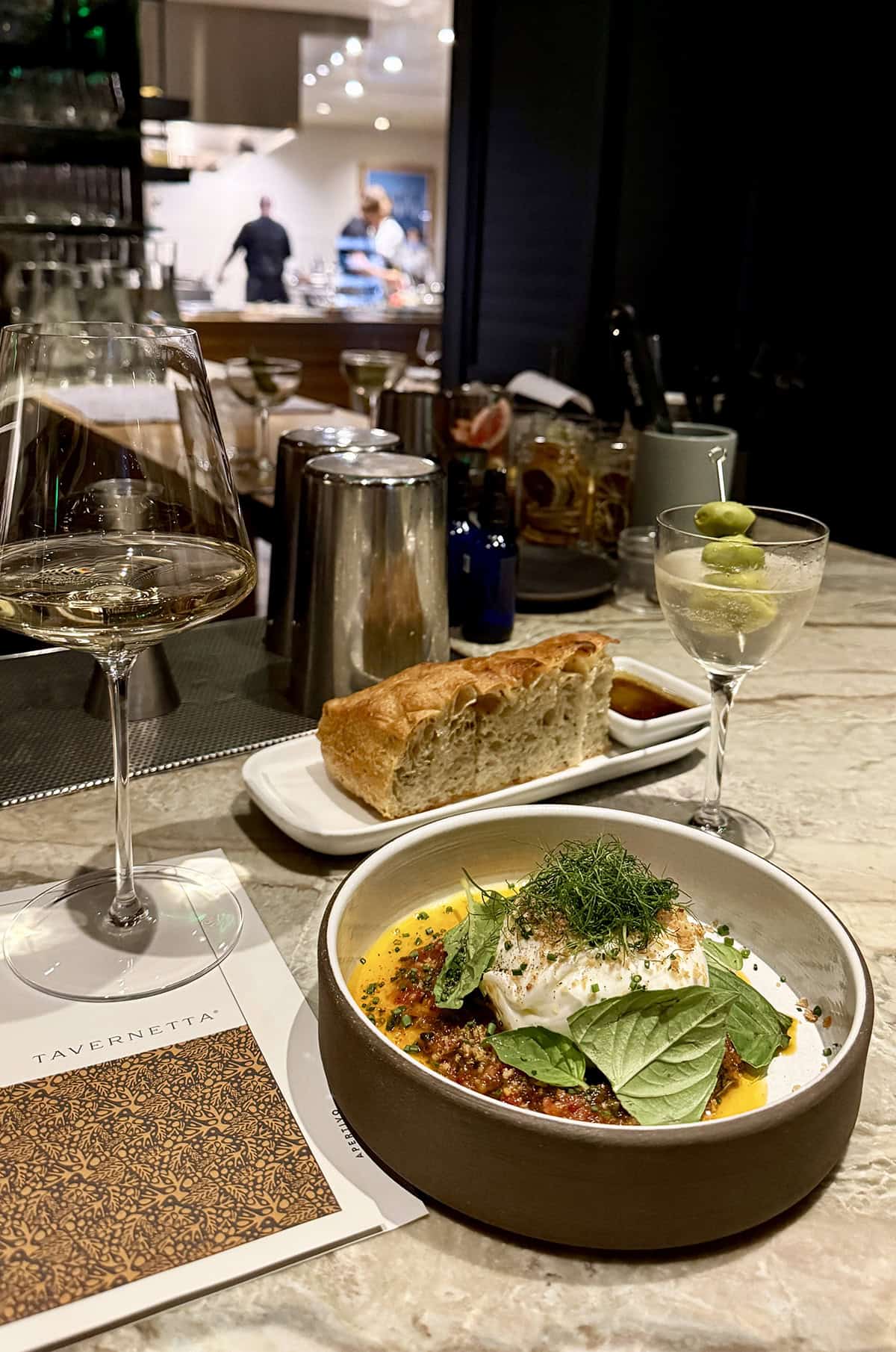 Dinner at Tavernetta in Denver