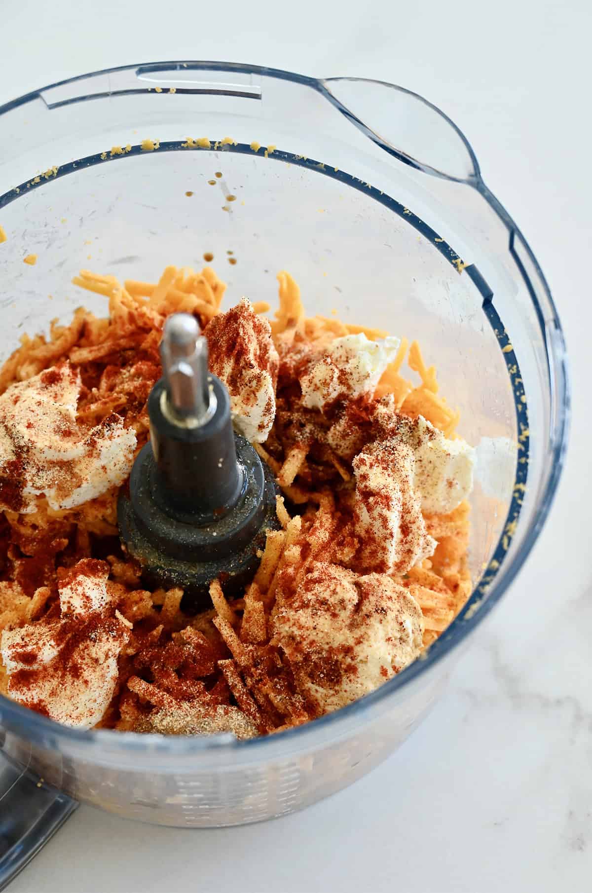 Making pub cheese.
