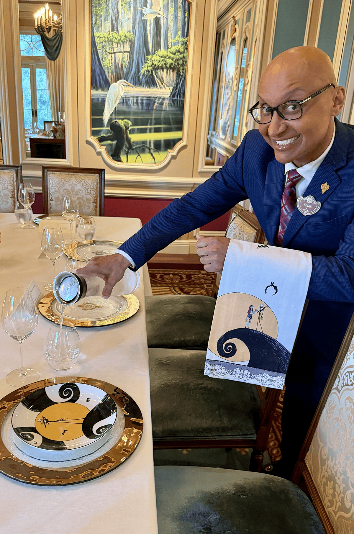 A server at 21 Royal.